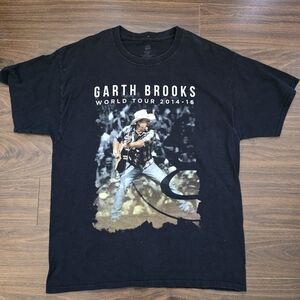Garth Brooks World Tour Black T-Shirt